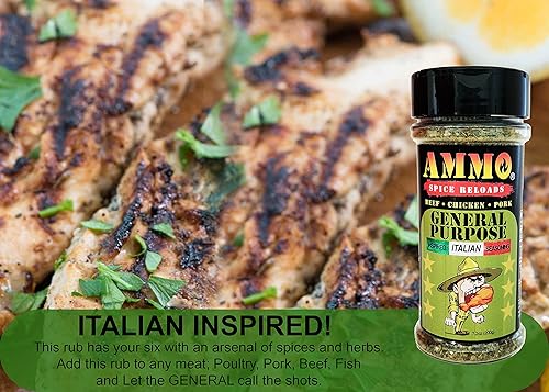 Miniatura 5 de AMMO Spice Rubs - Kit de inicio para parrilla, paquete de 4 condimentos variados para especias para barbacoa, juego de accesorios para parrilla, kit