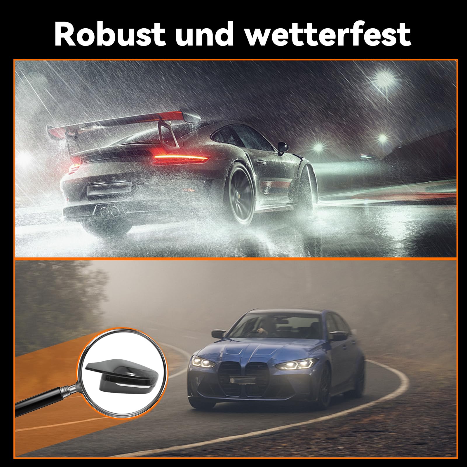 Nakładka na lusterko samochodowe, pasuje do BMW G20 G21 G28 G22 G23 G30 G38 G11 G12 G15 G16 tylko model z lewostronnym kierowaniem, błyszcząca czerń (1 para)