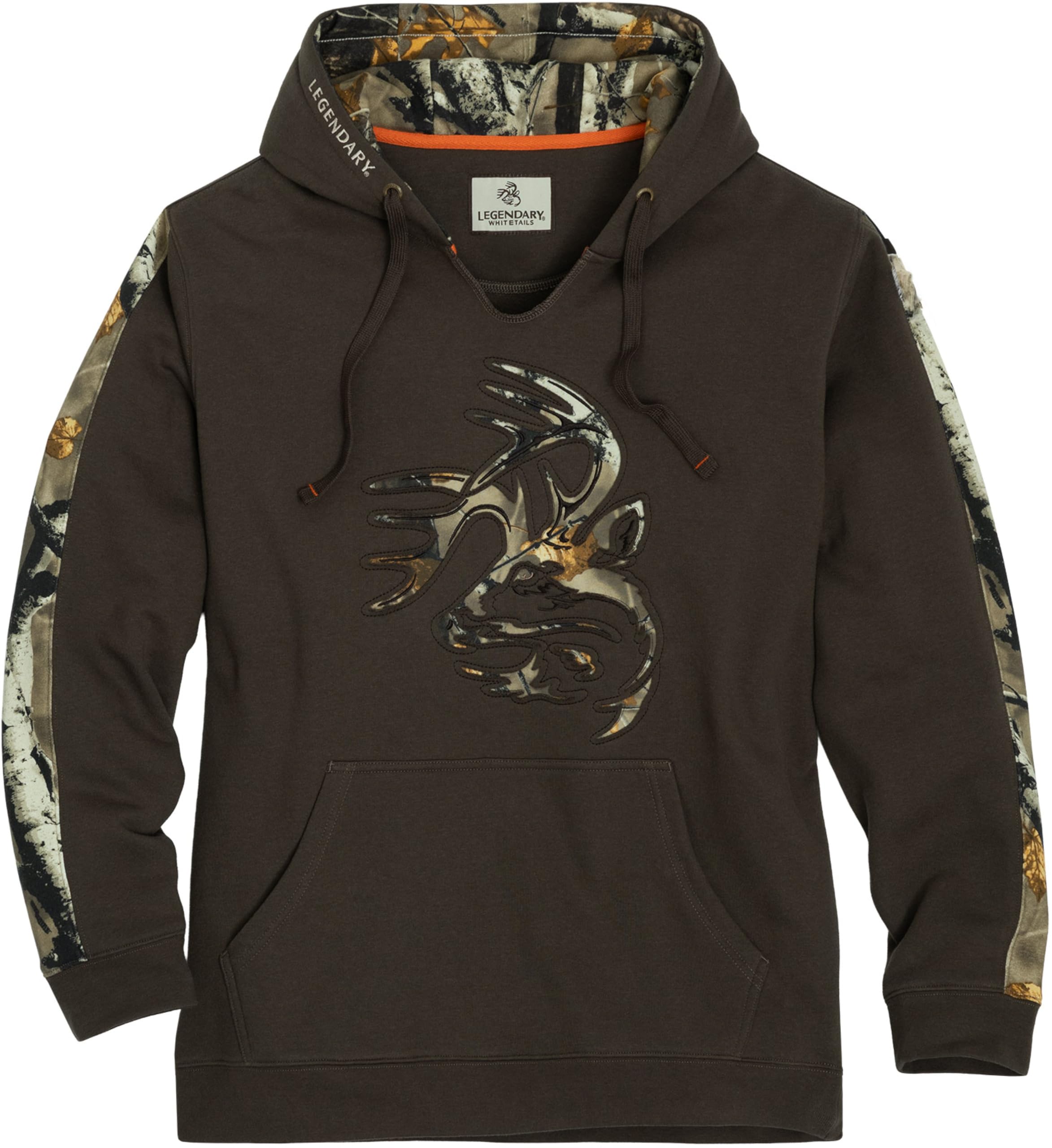 Legendary Whitetails Mens Camo Pullover Hoodie Hunting Sweatshirt