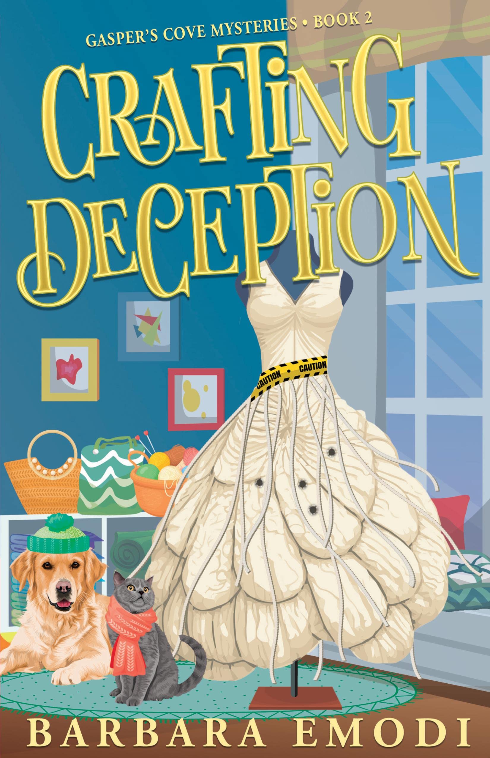Crafting Deception: Gasper's Cove Mysteries Book 2 - Emodi, Barbara