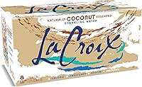 Vista 1 de LaCroix Agua con gas, coco, 12 onzas líquidas (paquete de 8)