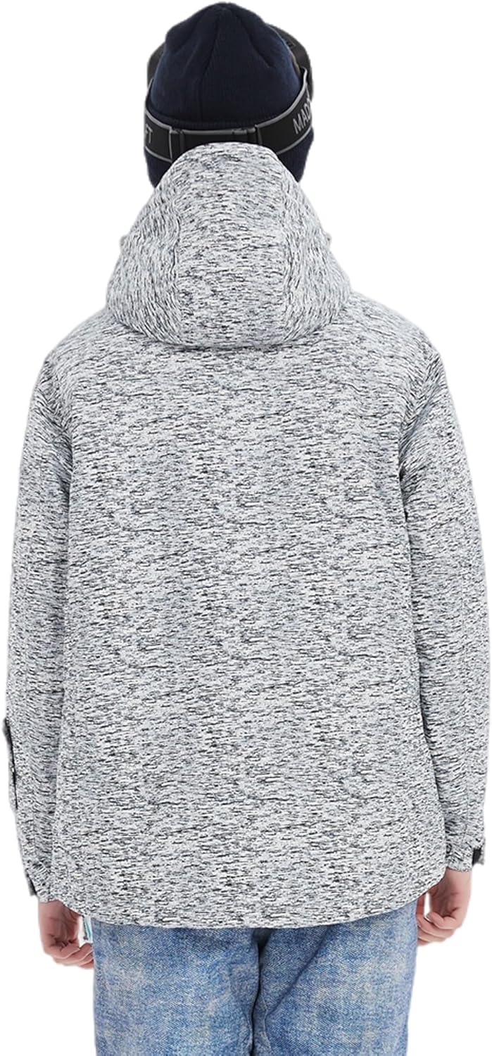 Women Ski Jacket Waterproof Insulated With Hooded Snow Coat for Winter Outdoor Skiing Snowboarding - Image 4