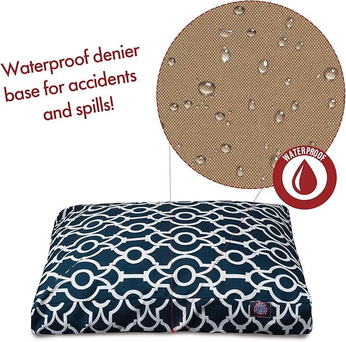 Cama para Perro Mediana Rectangular con Funda Removible miniatura 4