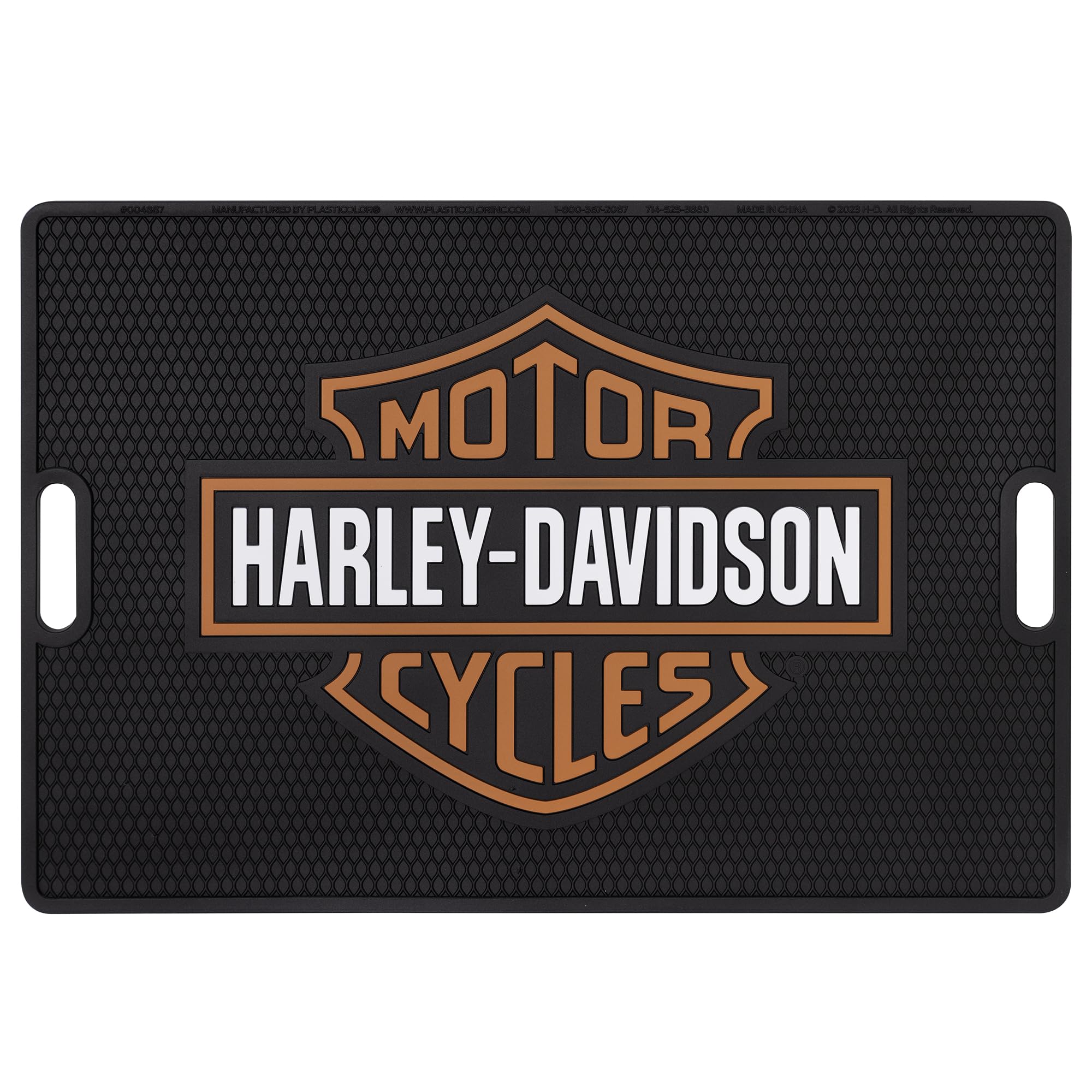 PATCH HARLEY-DAVIDSON BAR &amp; SHIELD ORANGE MEDIUM