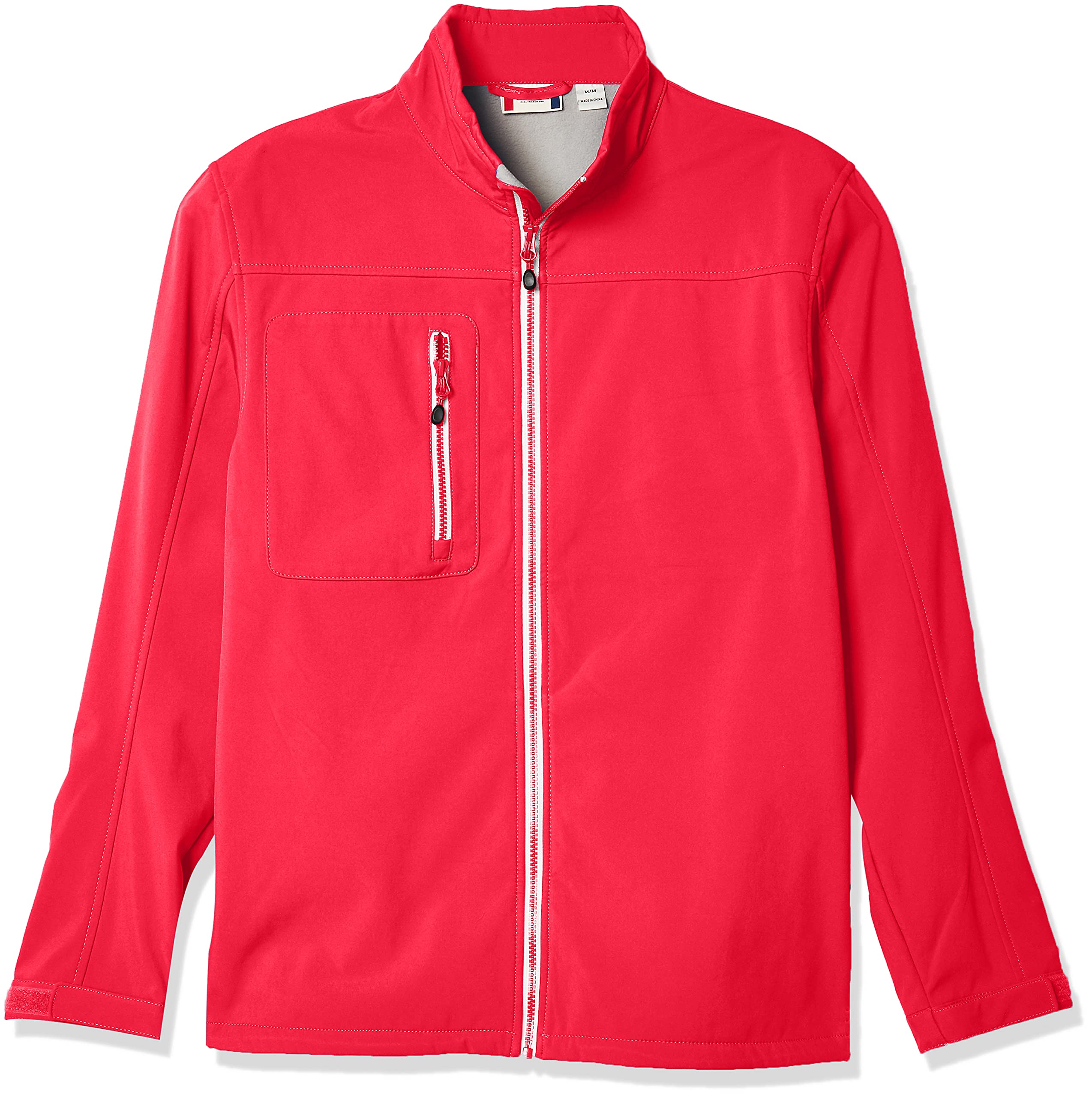 Cutter & Buck Men's Telemark Softshell Jacket Windbreaker M Red