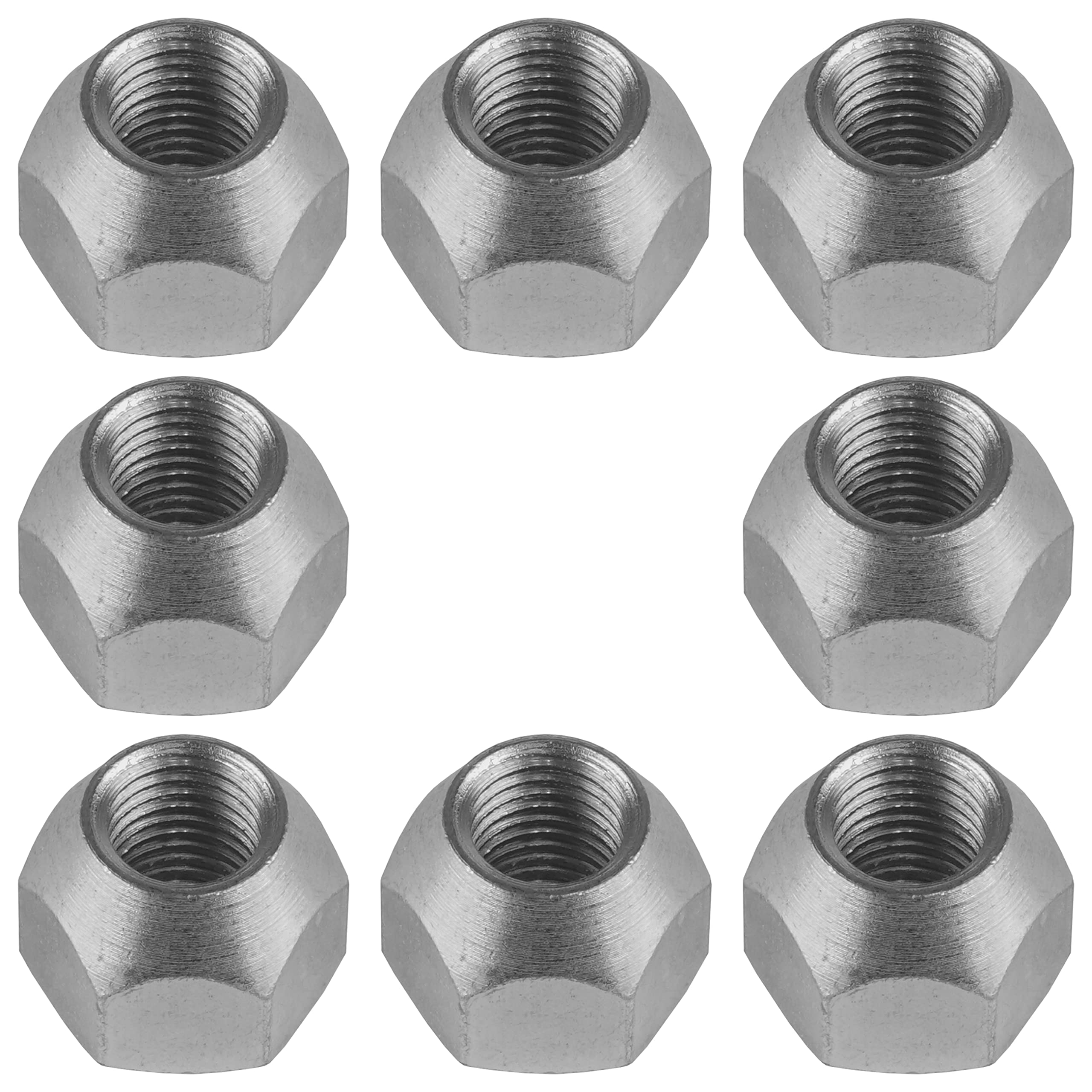 Caltric 8X Front or Rear Wheel Lug Nut Compatible with Honda ATC250R 1985-1986 1989 M10x1.25