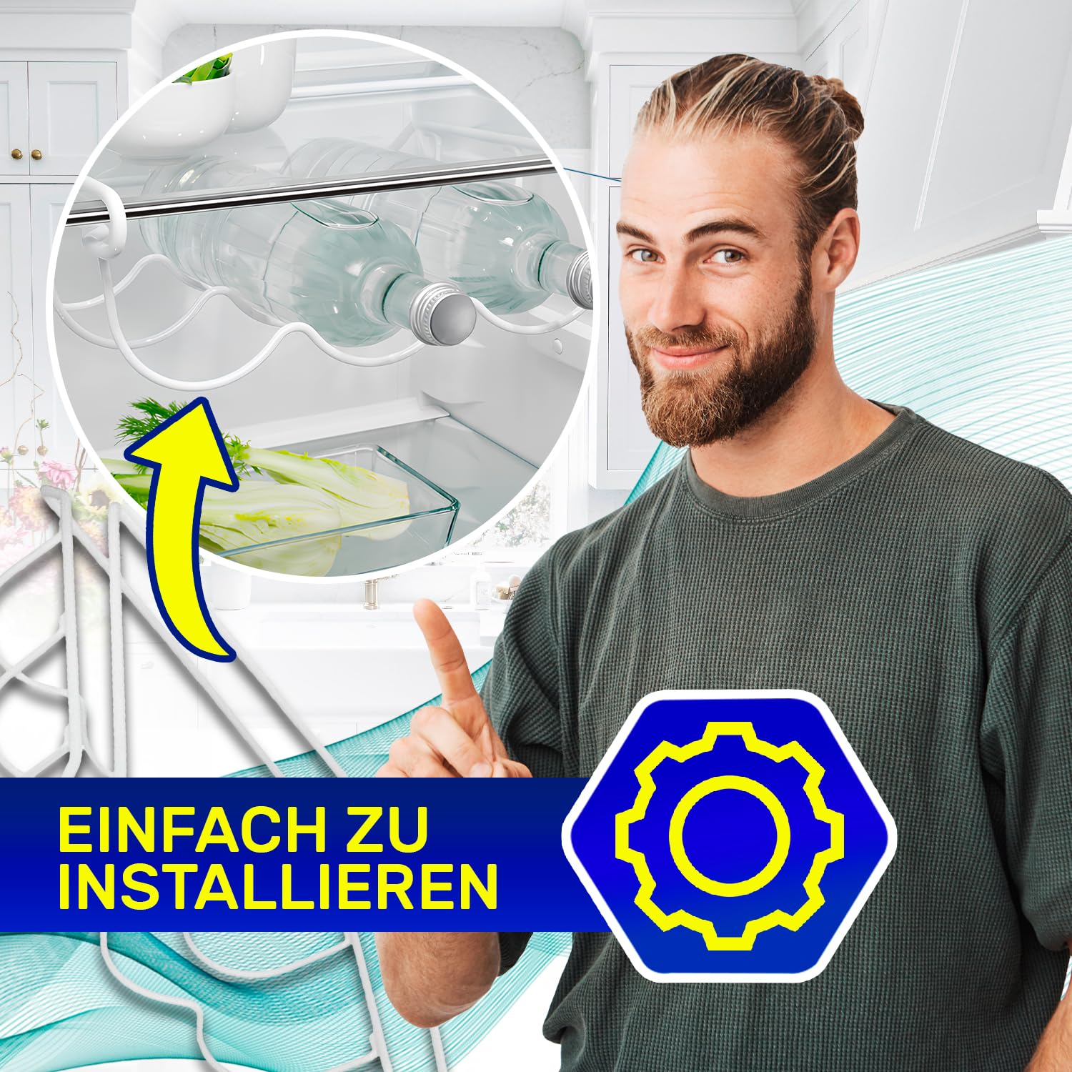 Flaschenhalter Kühlschrank 310x300x130 mm mit dem Originalcode 9029802106 9029792182 - Garantie 10 Jahre - MONTERAL