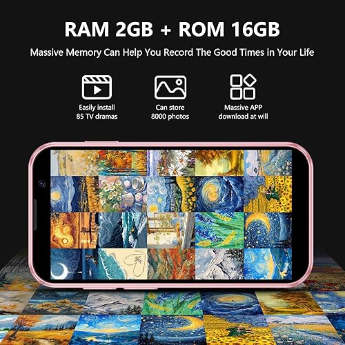 Miniatura 4 de Mini teléfono más pequeño del mundo 3.0" HD pantalla táctil mini teléfono inteligente desbloqueado Android compacto teléfono móvil para niños y