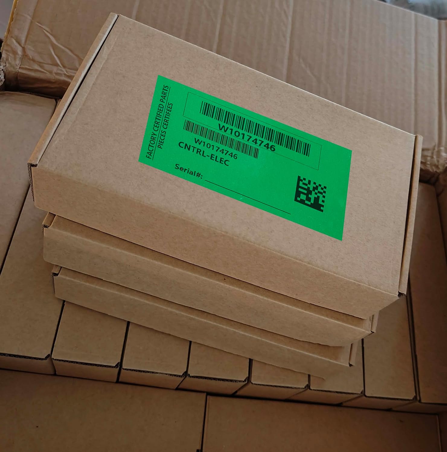 Manufacturer Authorized W10174746 Dryer Control Board OEM P/N WPW10174746 Retail Pack - Factory Direct Warranty