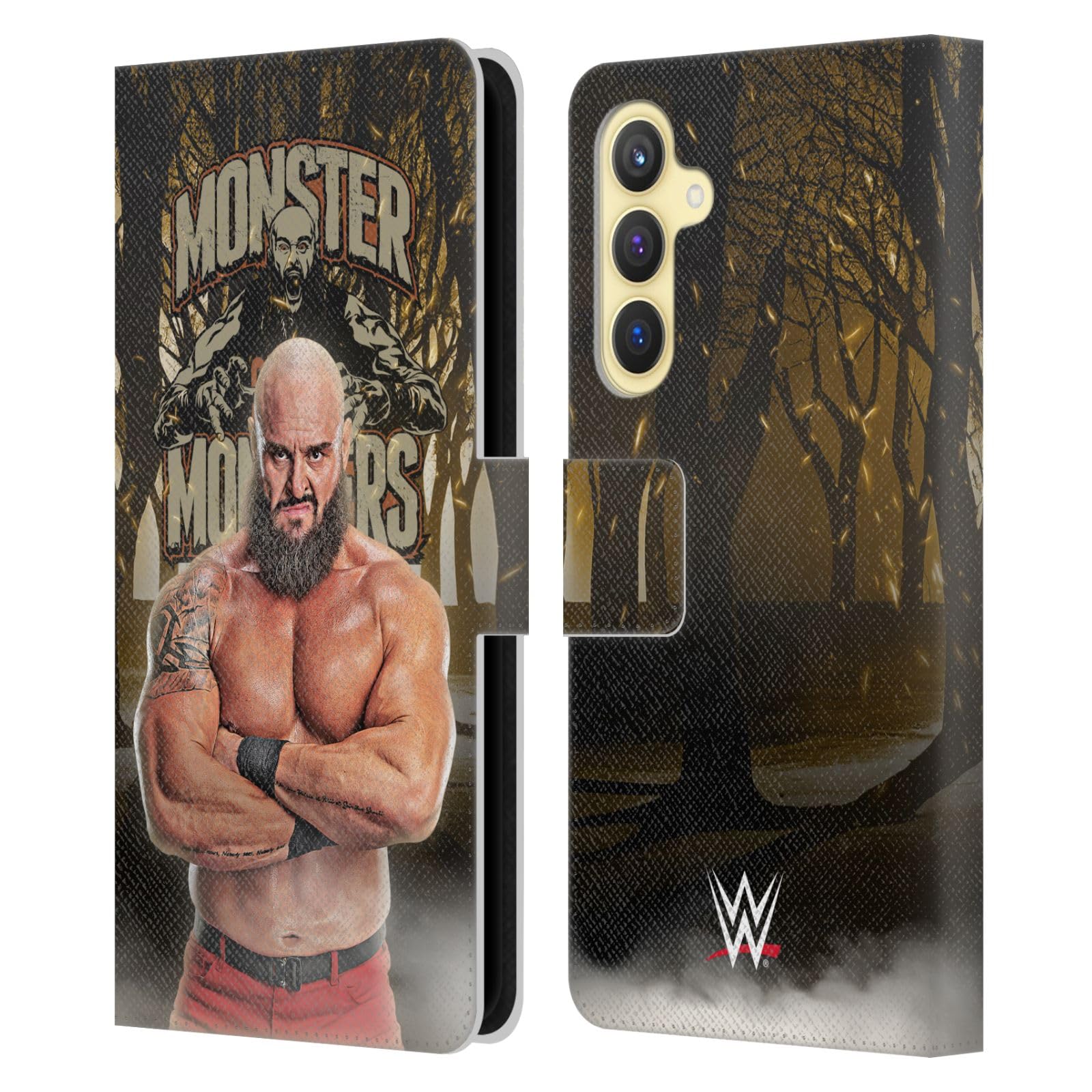 Funda Samsung S23 FE 5G Braun Strowman carcasa protectora libro 7
