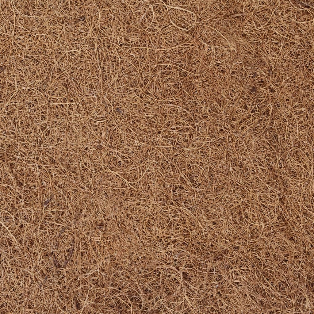 vidaXL Estera para Colchón, Base de Colchón, Alfombra Cubrecolchón de Cama, Tapete Almohadilla para Somier, Fibra de Coco 100x200 cm