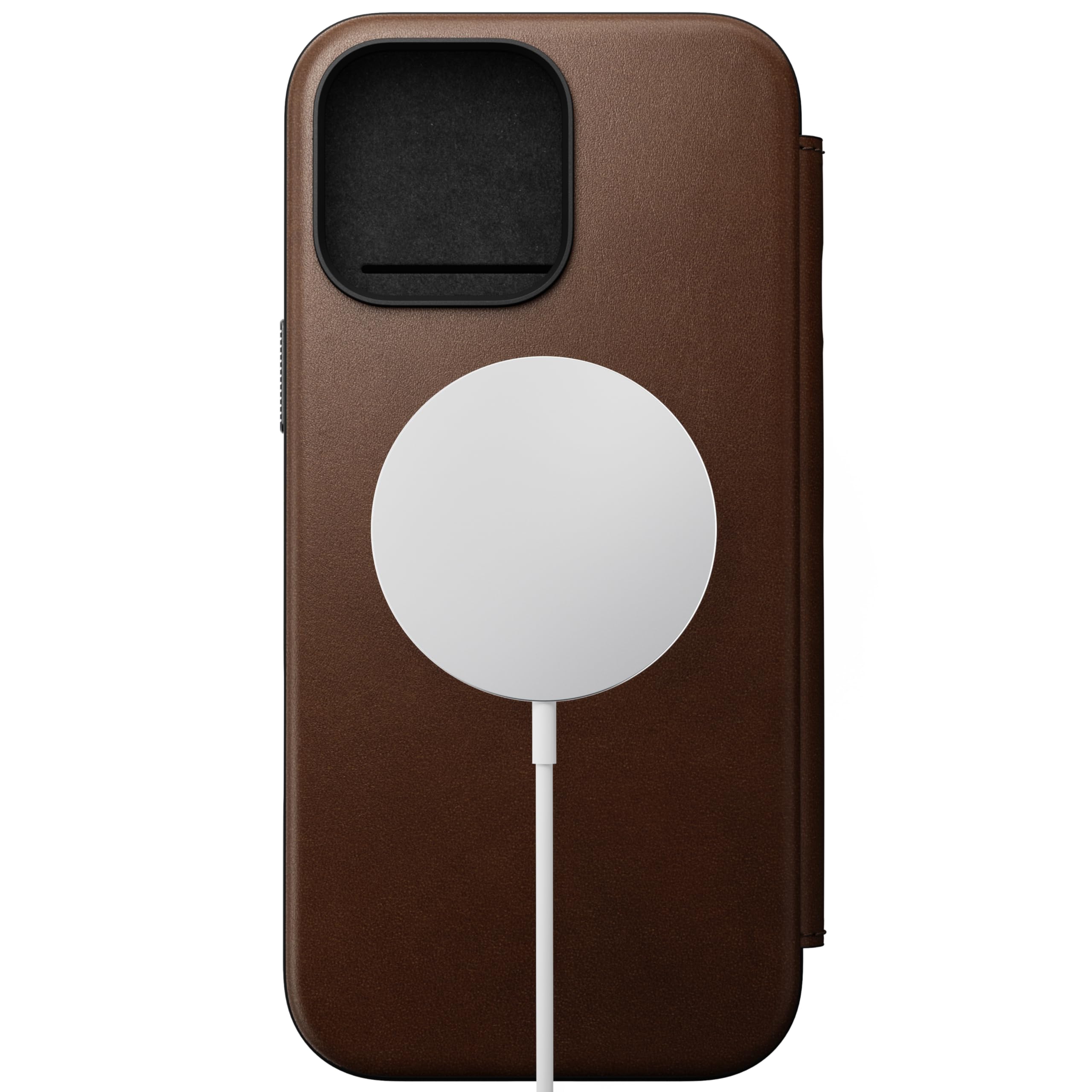 Nomad Modern Leather Folio - iPhone 16 Pro Max | Brown | Nomad