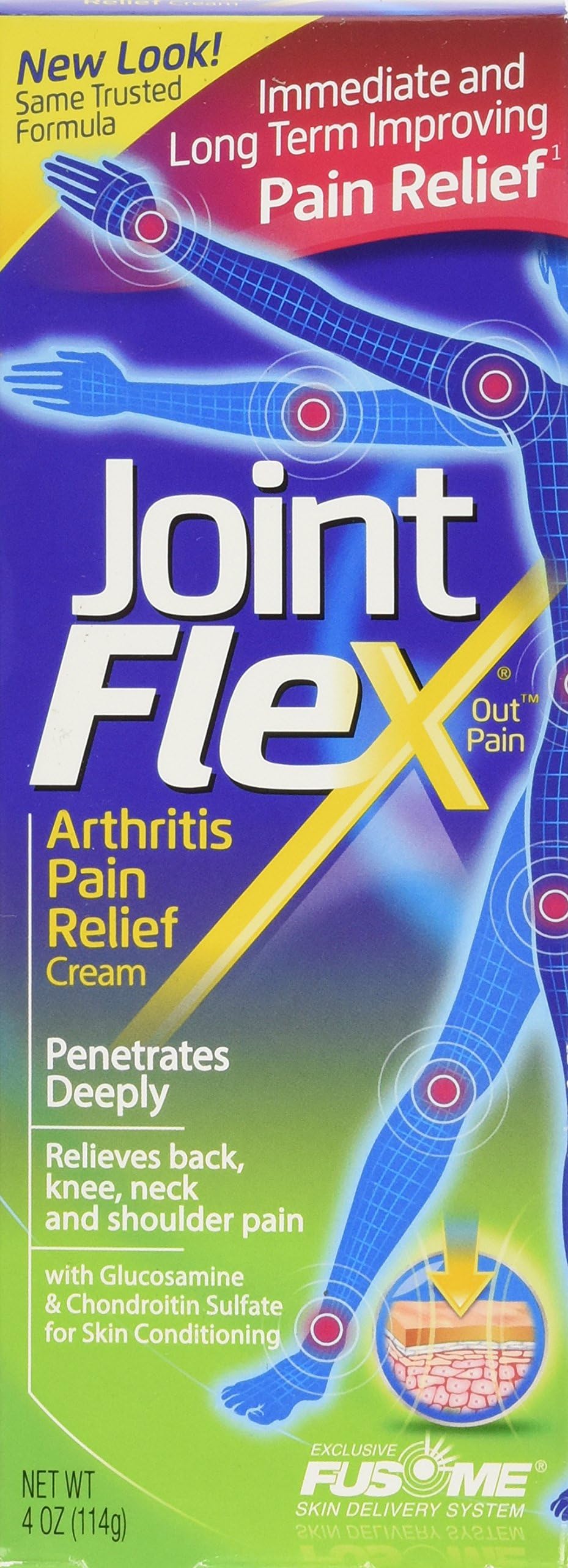 Jointflex Pain Relieving Cream, 4 each