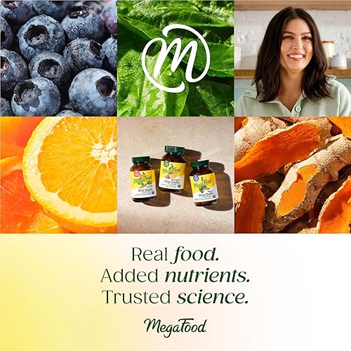 Miniatura 9 de MegaFood Multivitamínico para mujeres 40+ One Daily - Multivitamínico para mujer con B12 metilado, folato de metilo, vitamina D3, C y zinc,