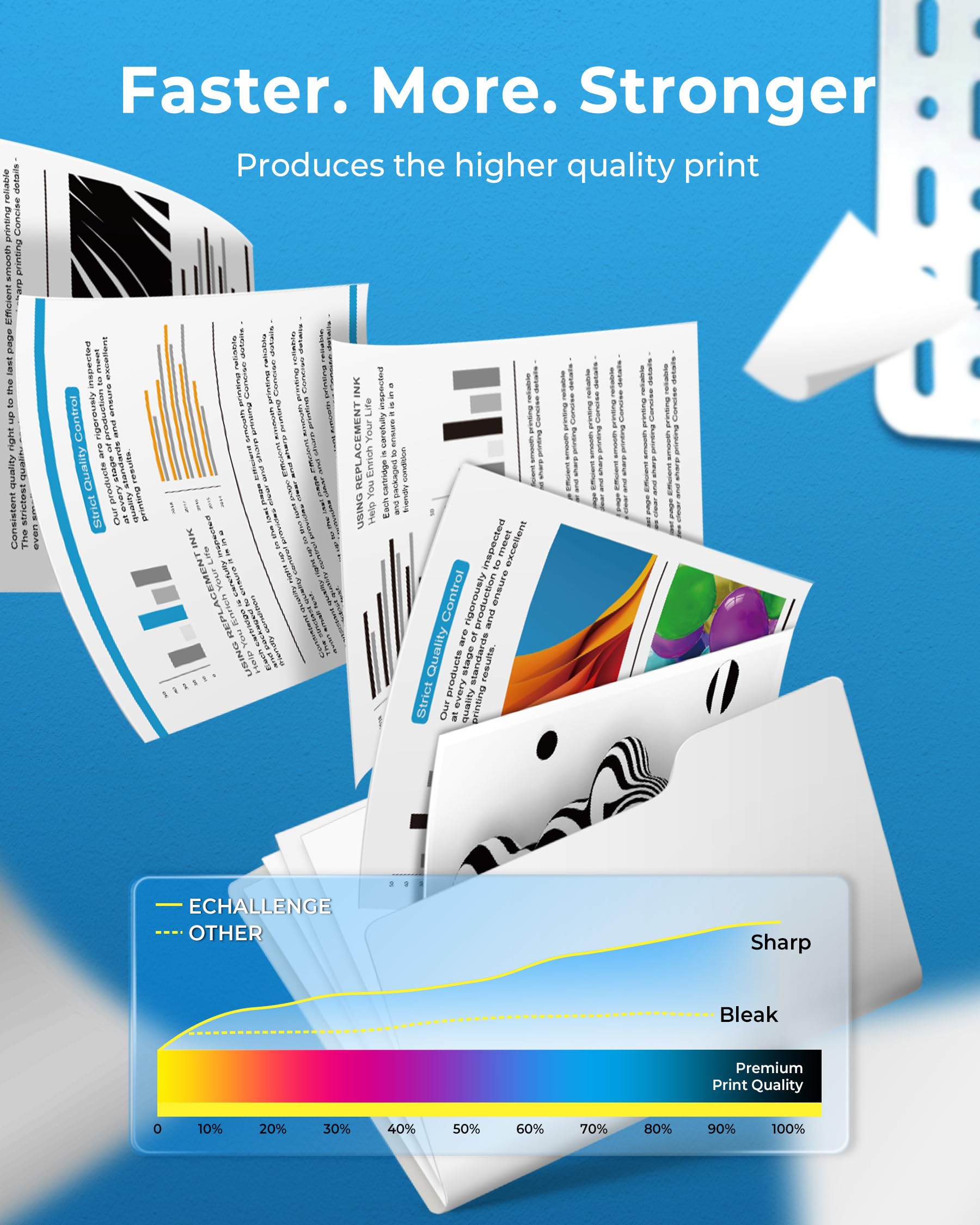 303XL 303 Lot de Cartouches d'imprimante HP 303 pour HP officejet Pro 6230 Cartouches Envy Photo 7830 6230 6232 6220 6234 7134 7130 6222 6255 658 6558 65555 65 5 2 7132 7155 (Noir, Couleur)