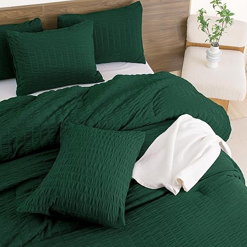 Miniatura 5 de Andency Juego de edredón gris tamaño Queen (90 x 90 pulgadas), 3 piezas (1 edredón de sirsaca y 2 fundas de almohada), 100% microfibra lavada suave