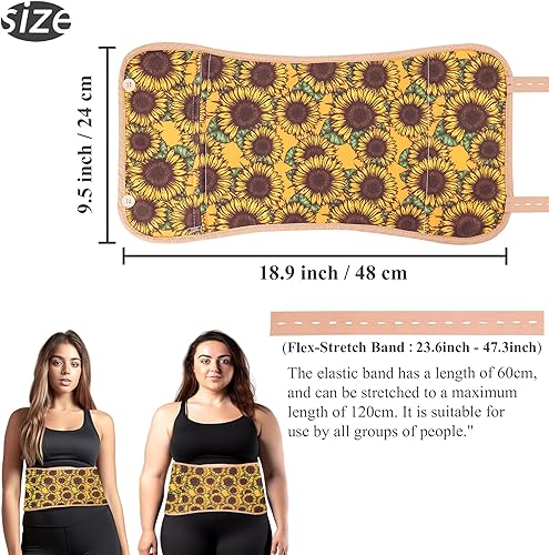 Miniatura 3 de Jasenna Paquete de aceite de ricino, paquetes de aceite de ricino orgánico reutilizable para desintoxicación hepática, insomnio, estreñimiento e