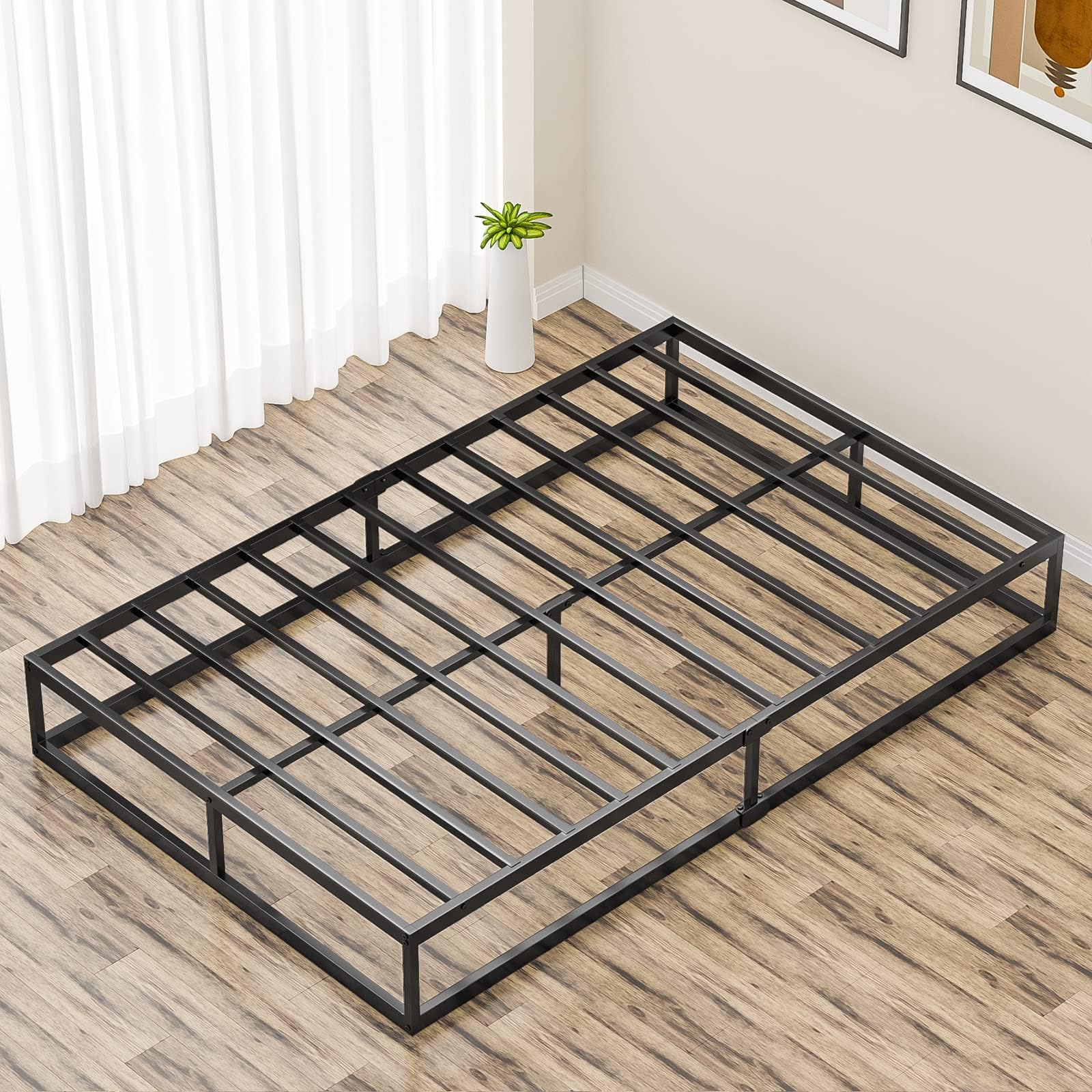 Amazon｜YouTen(ユーテン) ベッドフレーム アイアンベッド シングル セミダブル ダブル パイプベッド 折りたたみ 脚付きベッド
