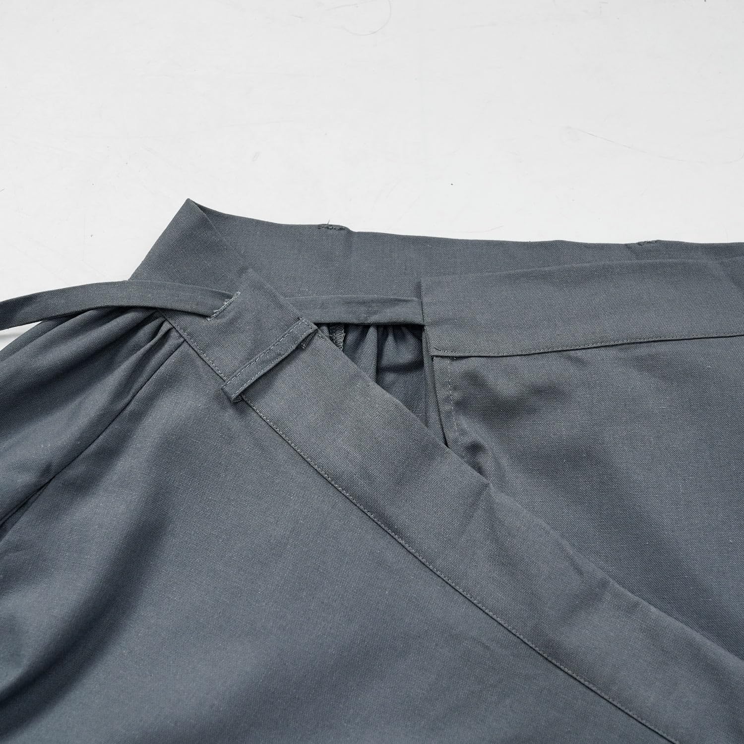 Mingyuezai Womens Wrap Skirt Ankle-Length Vintage Linen Skirts - Image 7