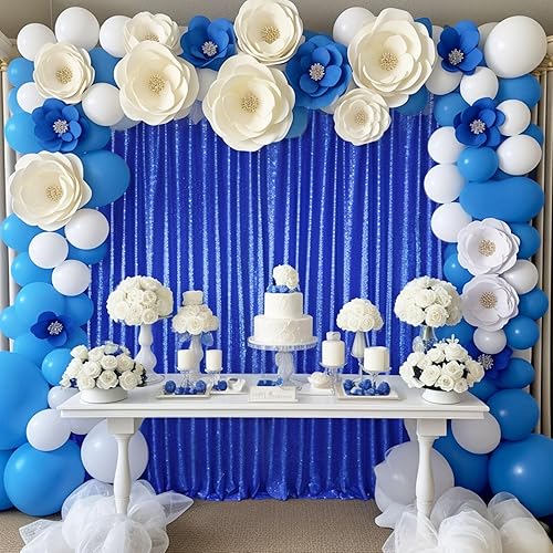 Miniatura 6 de TRLYC - Panel de lentejuelas brillantes para boda.