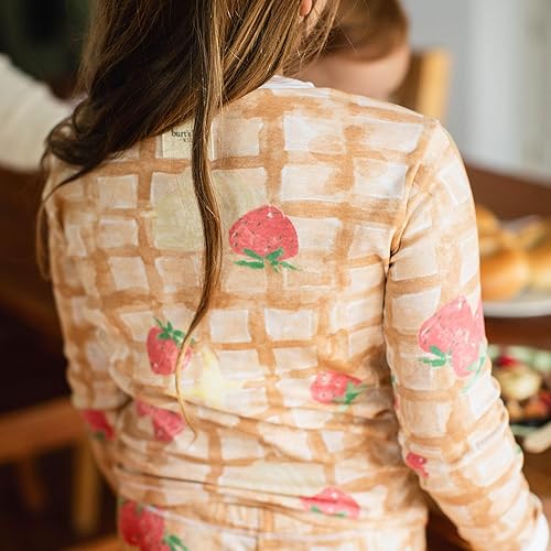 Miniatura 171 de Burt's Bees Baby Pijama para niña, 2 piezas, camiseta de manga larga y pantalones de algodón orgánico