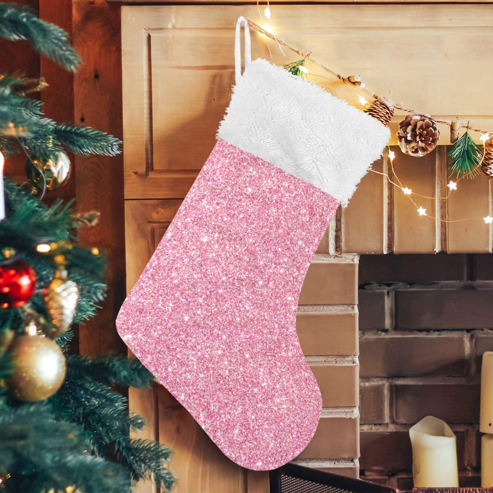 Glitter christmas stockings Outlet