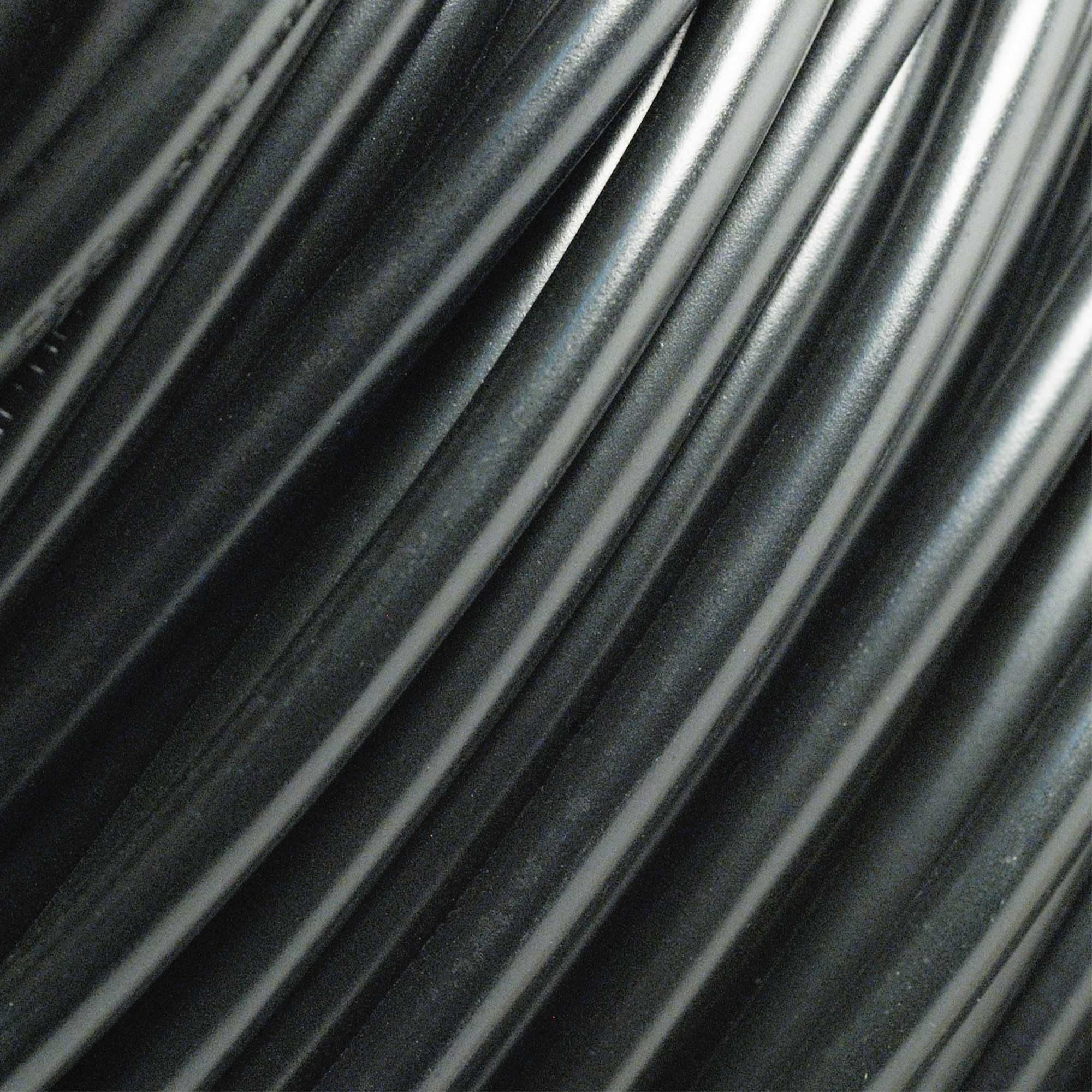 ElekTek Lighting Flex 3 Core 0.75mm Black PVC Outer per Metre