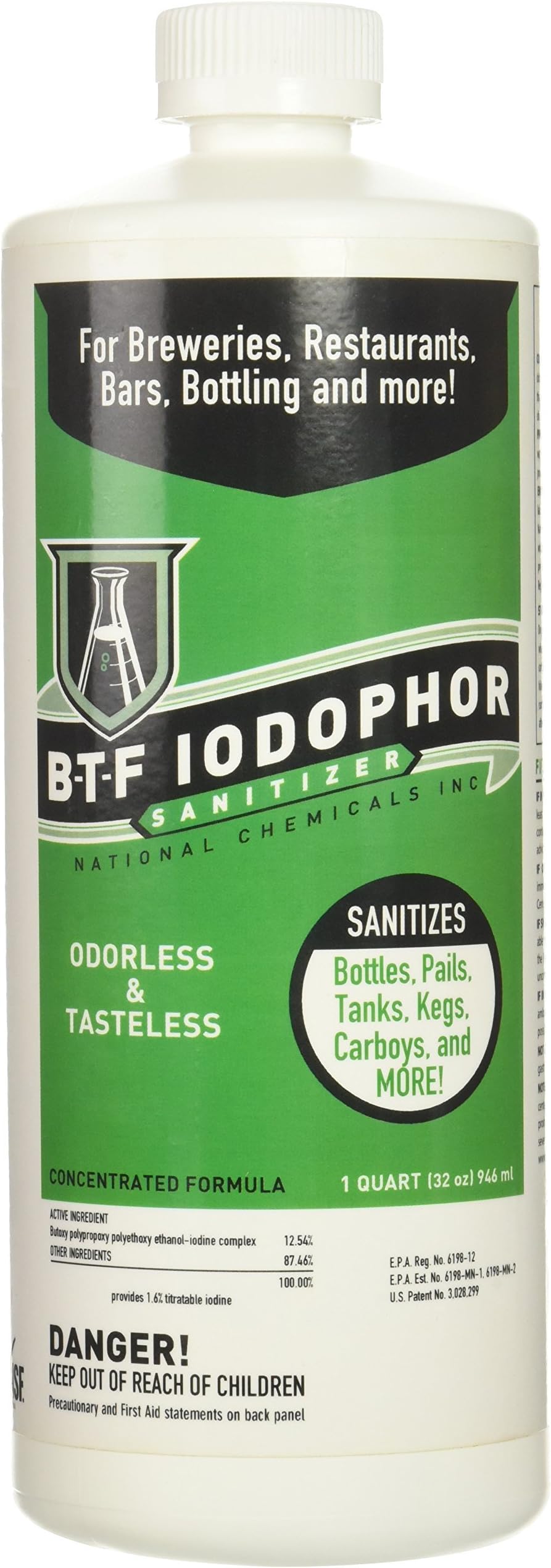 BTF® Iodophor Sanitizer 32 oz