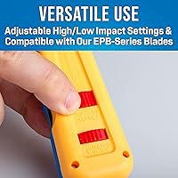 Vista 19 de Jonard Tools EPD-91461, herramienta de punchdown manual con 2 cuchillas de acero 66 y 110 para bloques de punchdown