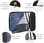 Baggallini Unisex-Adult (Bagages seulement) 2 Moyenne / 1 Grands cubes de compression