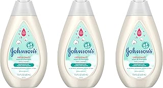 Johnson's Baby, CottonTouch Newborn Baby Wash and Shampoo with No More Tears, Sulfate, Paraben, Free for Sensitive Skin, G...