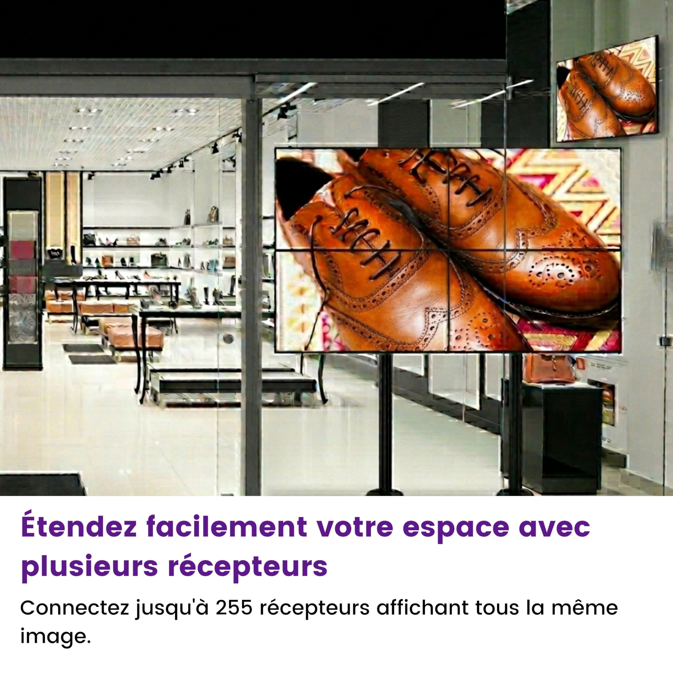 Marmitek MegaView 90 - Extender HDMI over Ethernet 120 m réseau LAN | Prolongateur HDMI CAT5e/CAT6 Full HD 1080p, 1 émetteur vers plusieurs TV, routeur, switch, LAN existant et EDID
