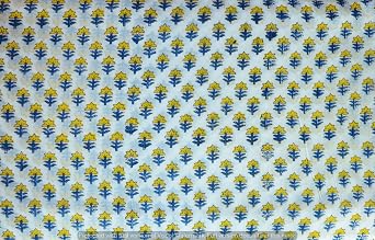 Printed Cotton Fabric by The Yard, Indians Print Fabric Cloth for Summer Dresses, Kurti, Sofa, Cushion, Cover Scarf. 50 Yards