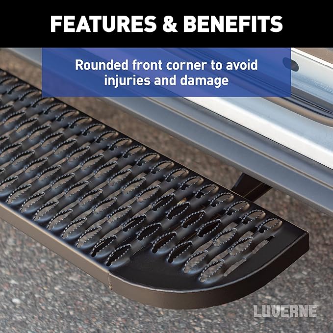 Estribo lateral LUVERNE acero aluminio 55x10x4in para Ford Transit miniatura 6