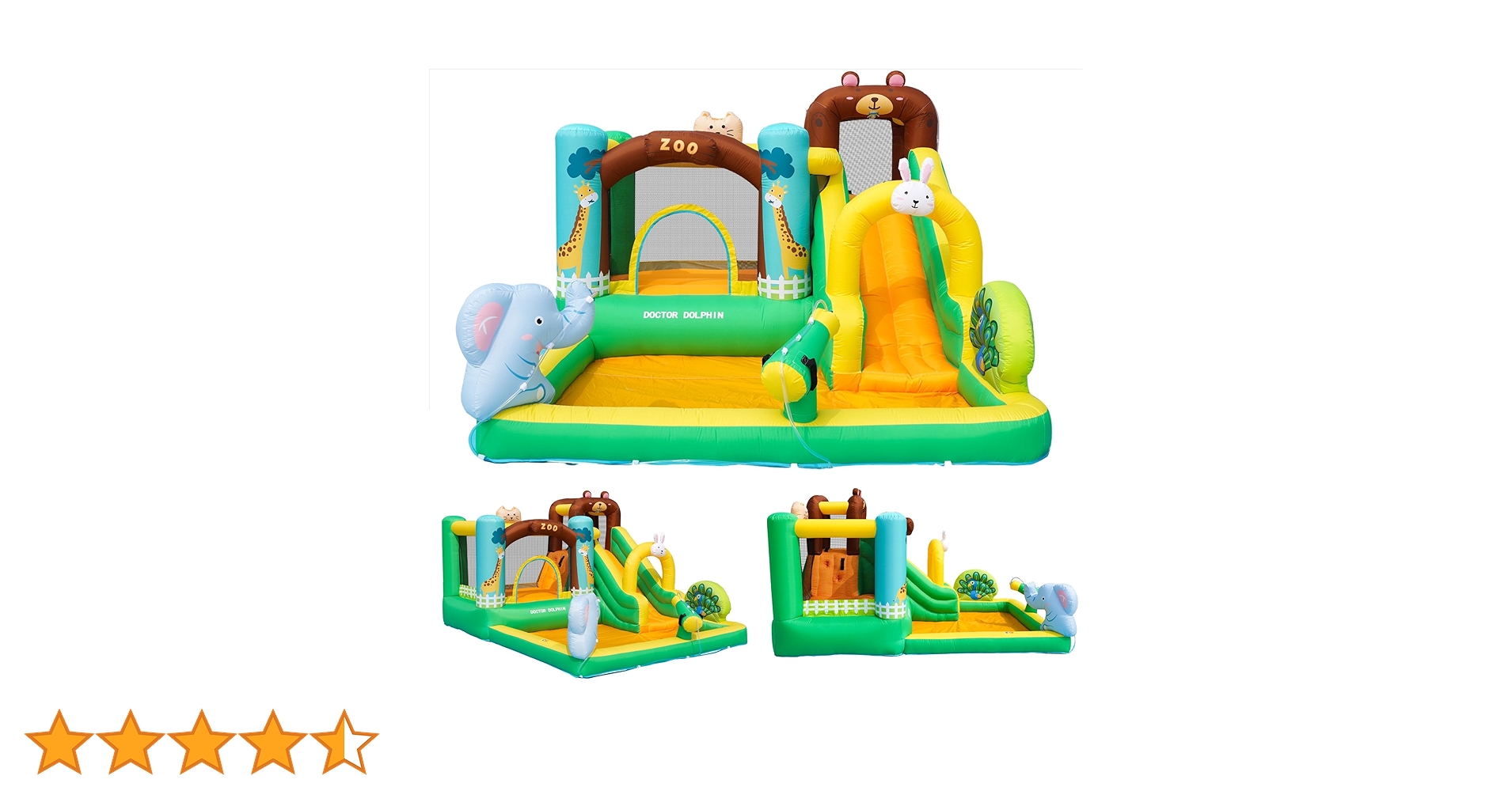 大特価！大型エアープール Amazon | OSJ 大型 プール エアー 遊具 滑り台 ビニールプール