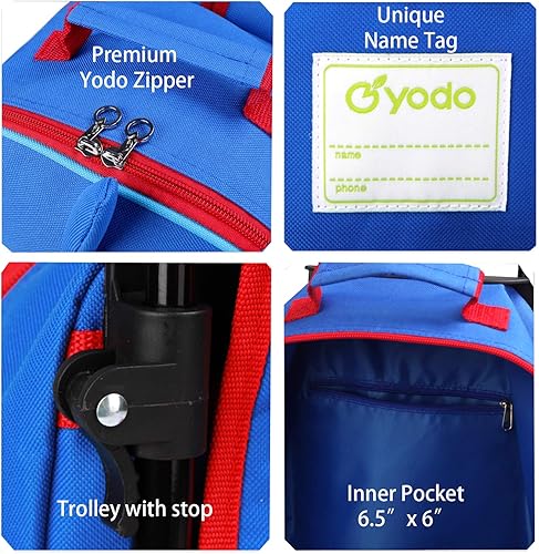 Miniatura 5 de Maleta Yodo, para usar de 3 maneras, con ruedas, para niño