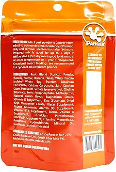 Pangea Fruit Mix Apricot Complete Crested Gecko Food 2 oz