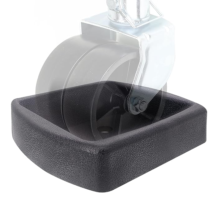 Buy iSaddle Dual Trailer Swirl Jack Caster Wheel Dock Heavy Duty