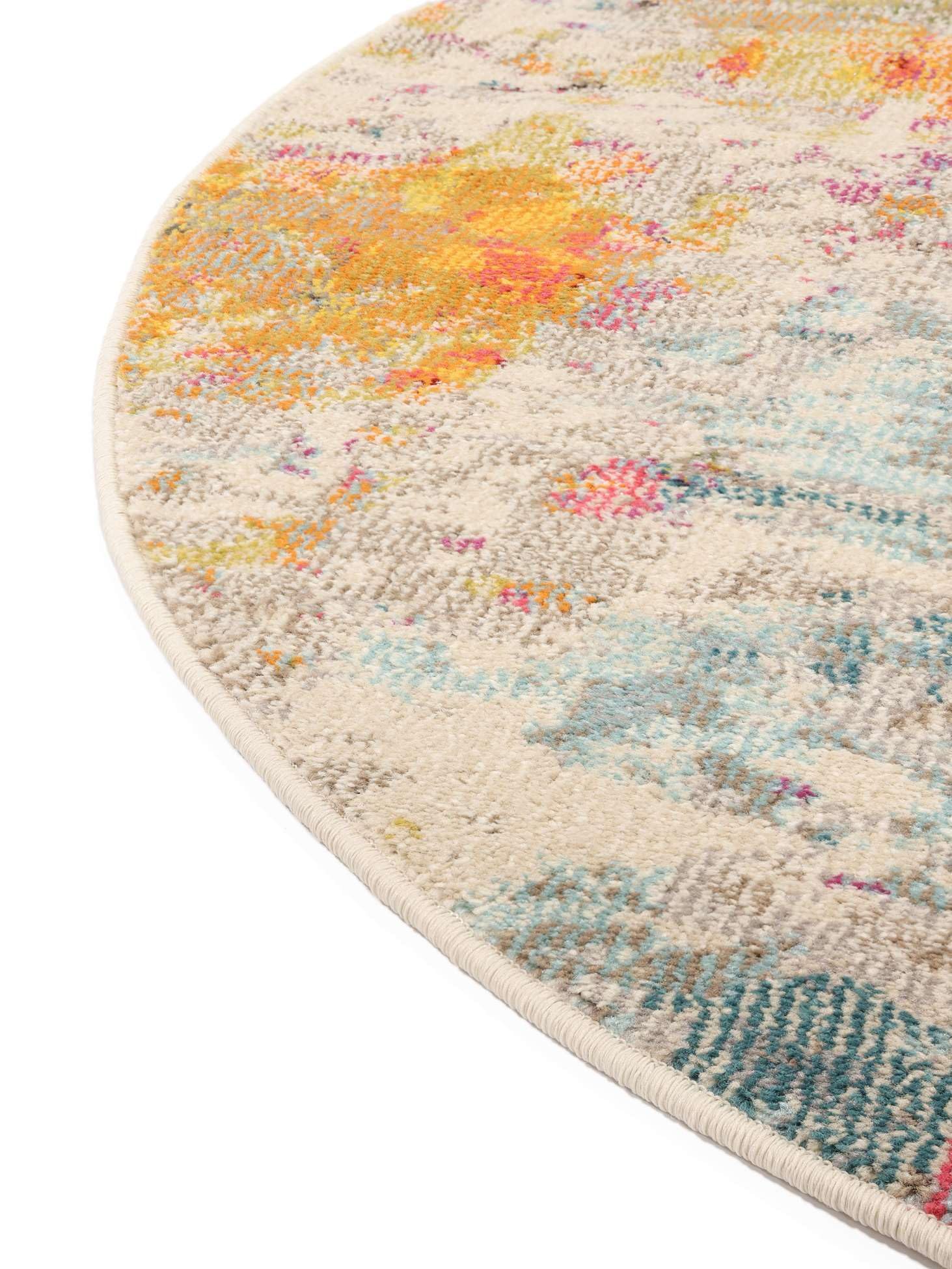 RugVista Fiona Tapis, Ø 150 cm, Multicolore