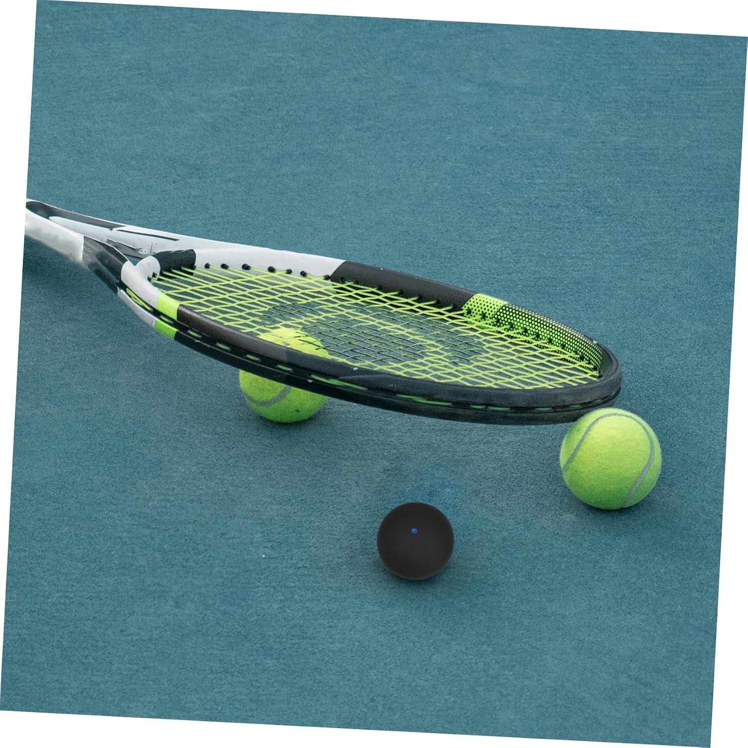 Squash Ball Single Blue Dot High Elastic Rubber Balls for Beginner Practice and Competition Training Sports Racket