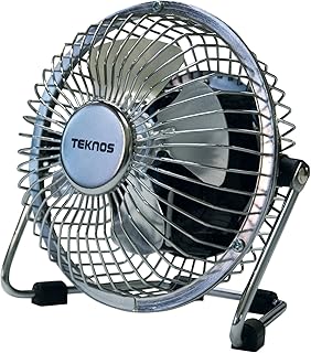 TEKNOS マグネット扇風機 シルバー MG-9 35291