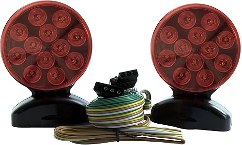 Blazer International Kit de luces de remolque magnéticas LED C7300