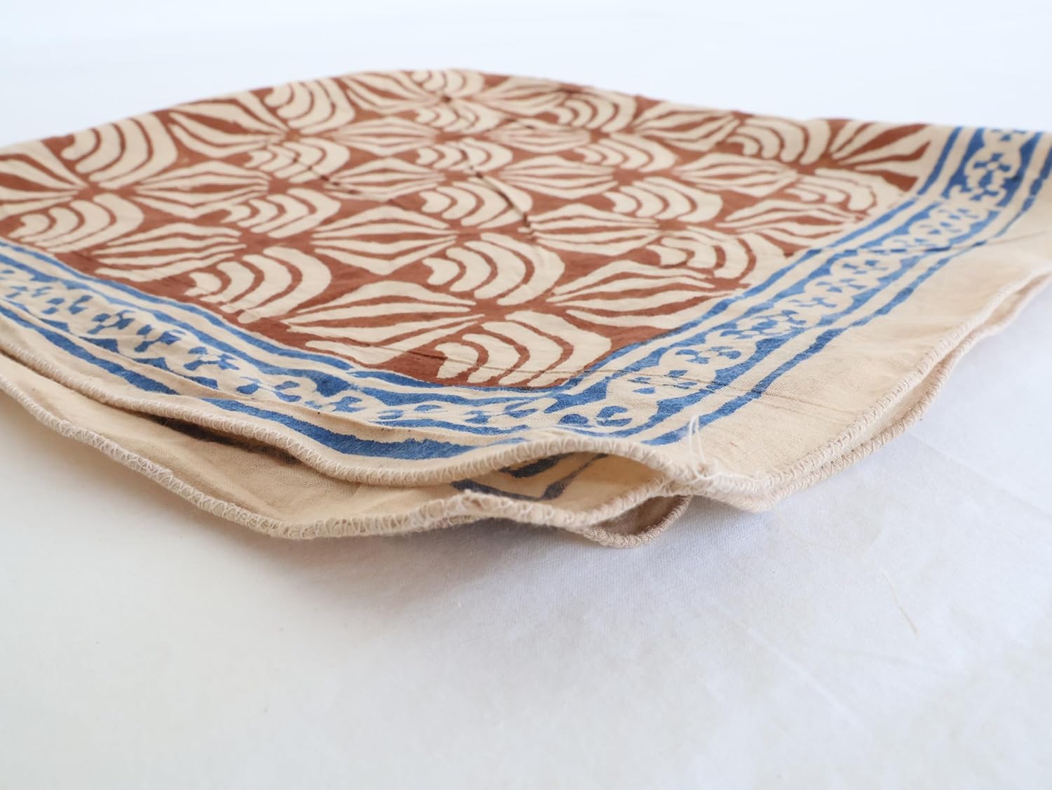 Multicolored 21''x21'' Cotton Bandana for Women and Men Multi-purpose Headband Hair Scarf Protective Coverage - Image 5