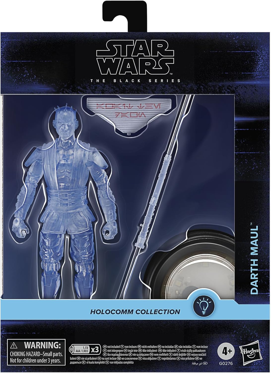 Star Wars The Black Series Holocomm Collection Darth Maul Collectible 15-cm Action Figure