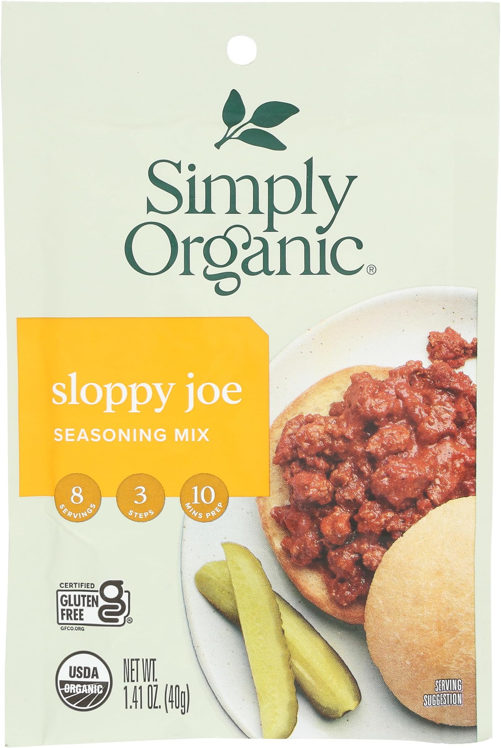 Sloppy Joe, Seasoning Mix, CERTIFIED ORGANIC