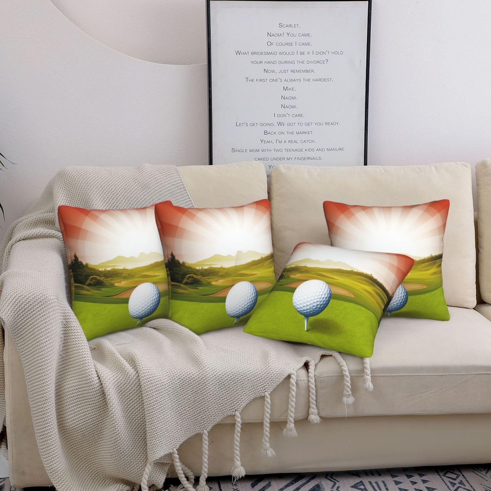 Housse de coussin douce pour canapé pour éliminer la raideur du salon