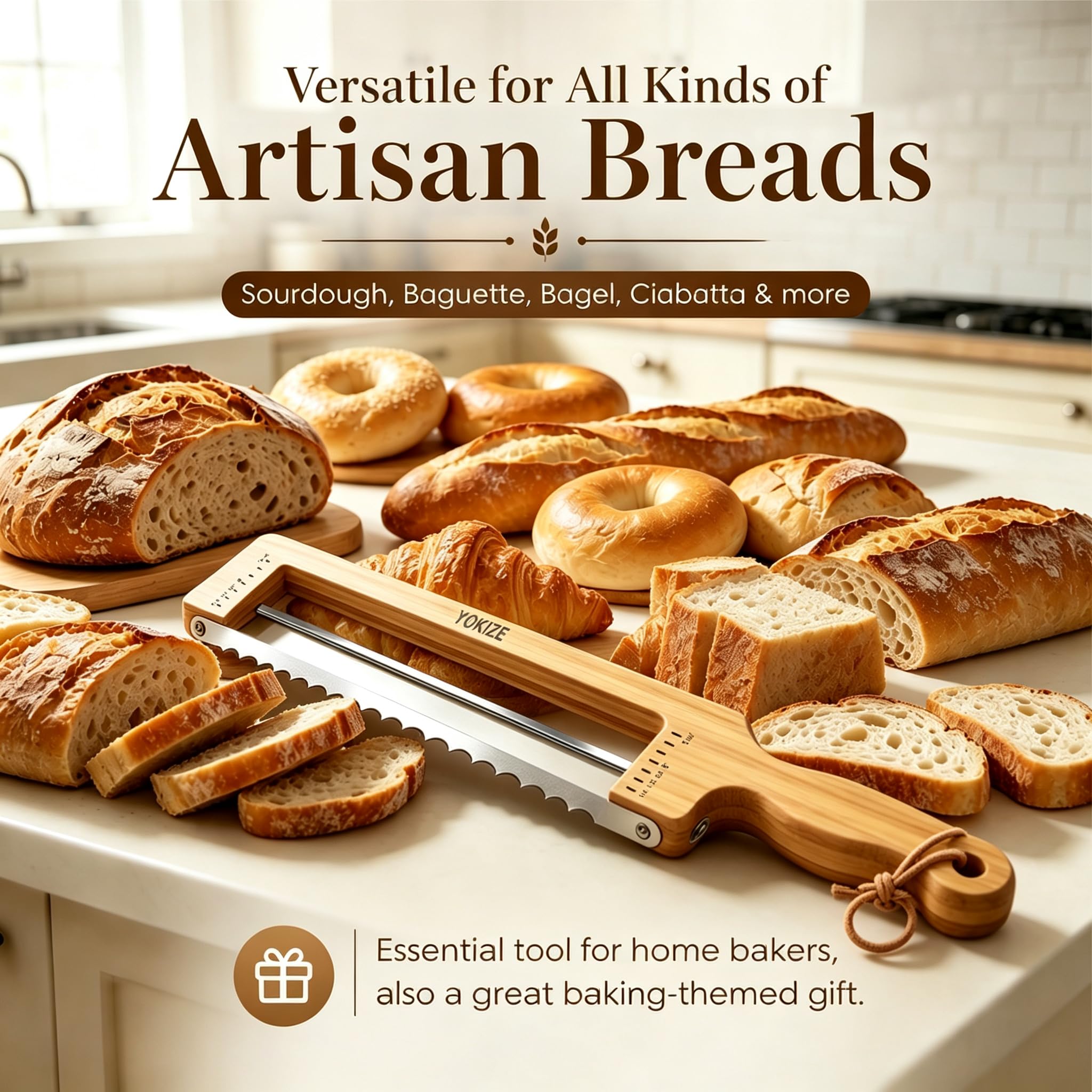 Sourdough Bread Knife - Perfect Slices Every Time -6 Sourdough Bread Knife - Perfect Slices Every Time -6
