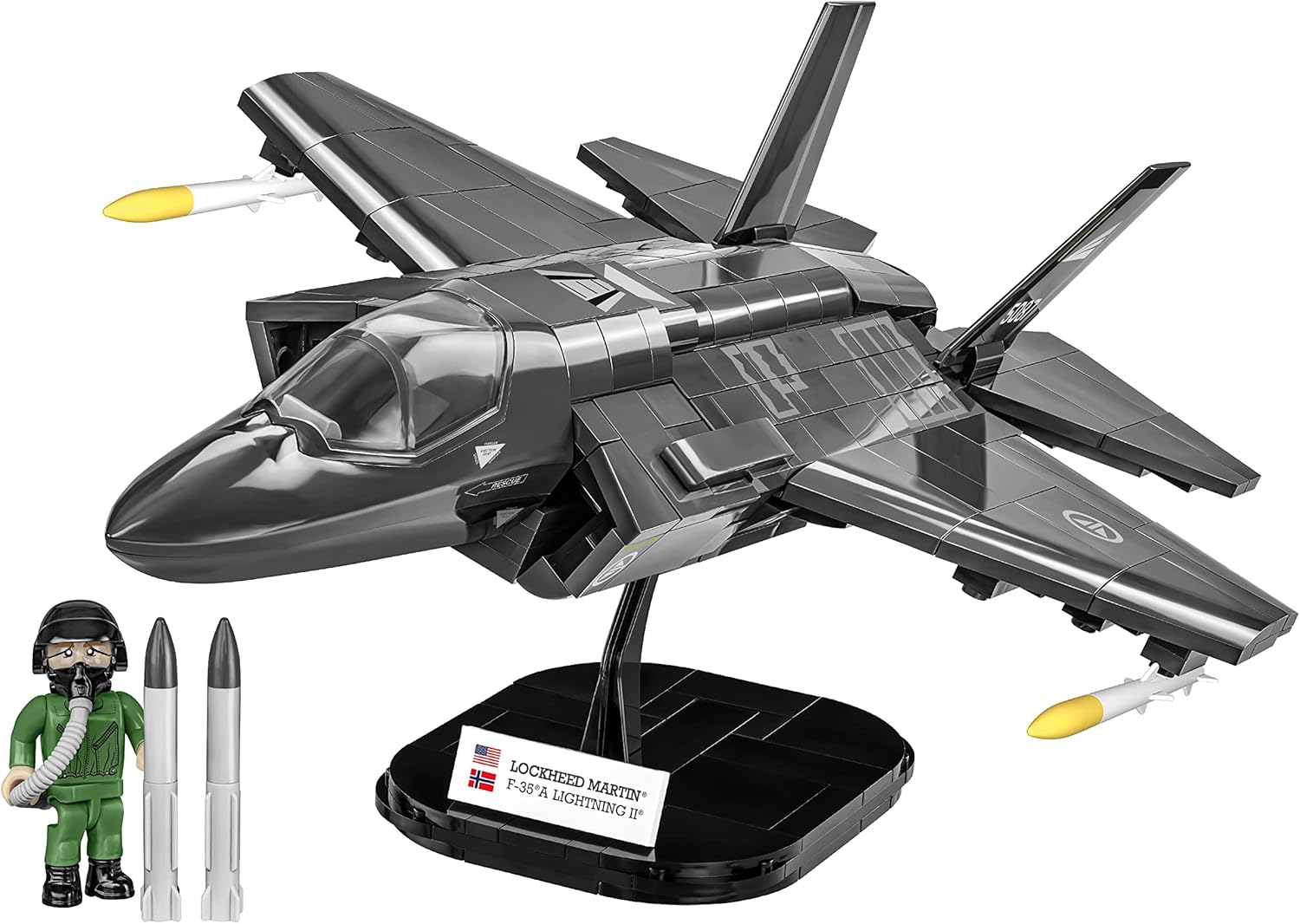 COBI Armed Forces F-35®A Lightning II® Jet Plane