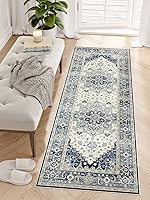 Vista 1 de Dripex Alfombra Lavable de Tribus - 2x5 Alfombra Antideslizante sin Desprendimiento para Pasillos, Resistente a Manchas, Alfombra de Cocina