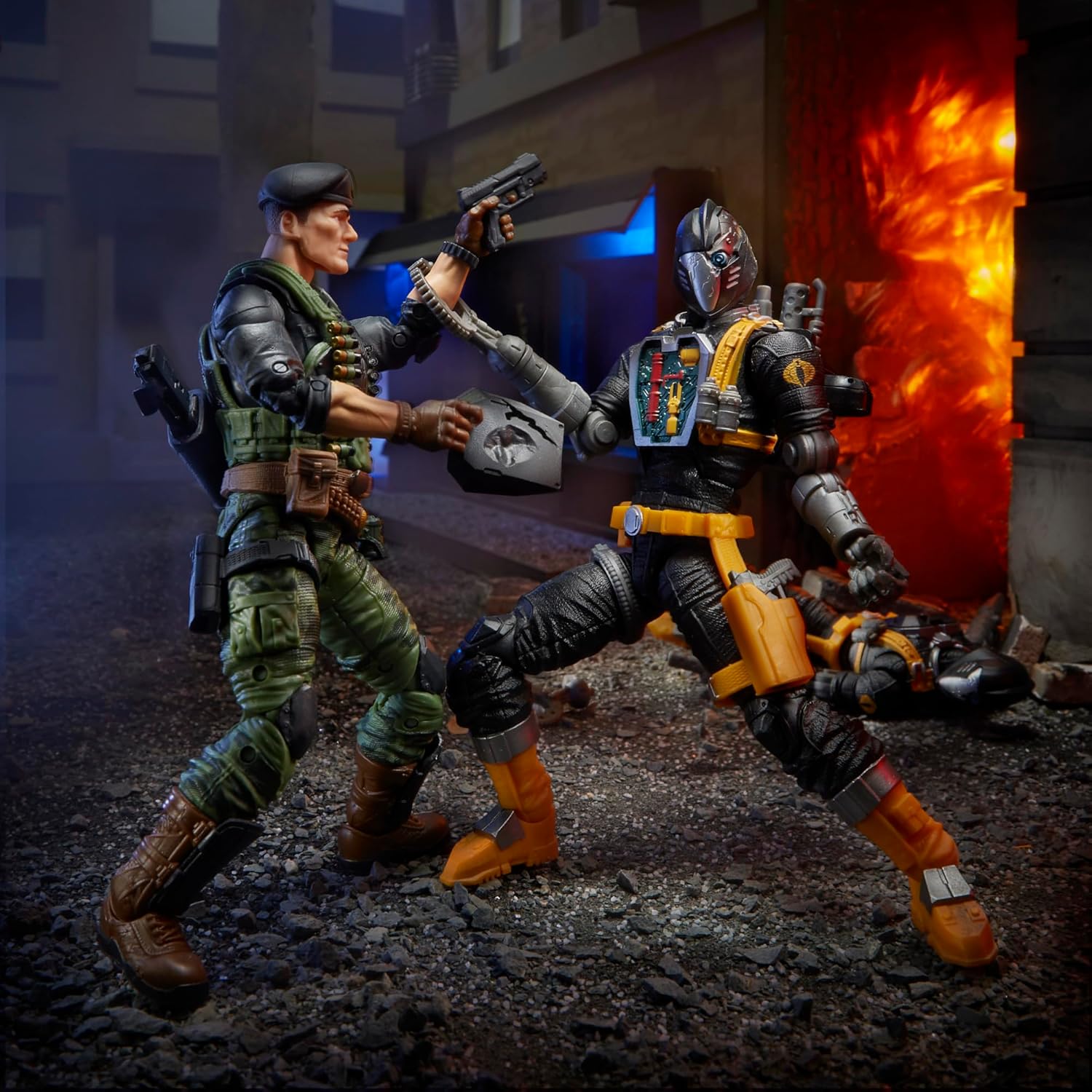 G.I. Joe Classified Series B.A.T. Action Figure 33 Collectible Premium Toy with Multiple Accessories 6-Inch-Scale with Custom Package Art